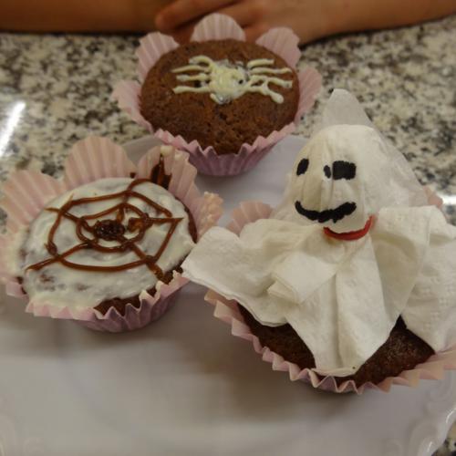 Die gelungenen Muffins