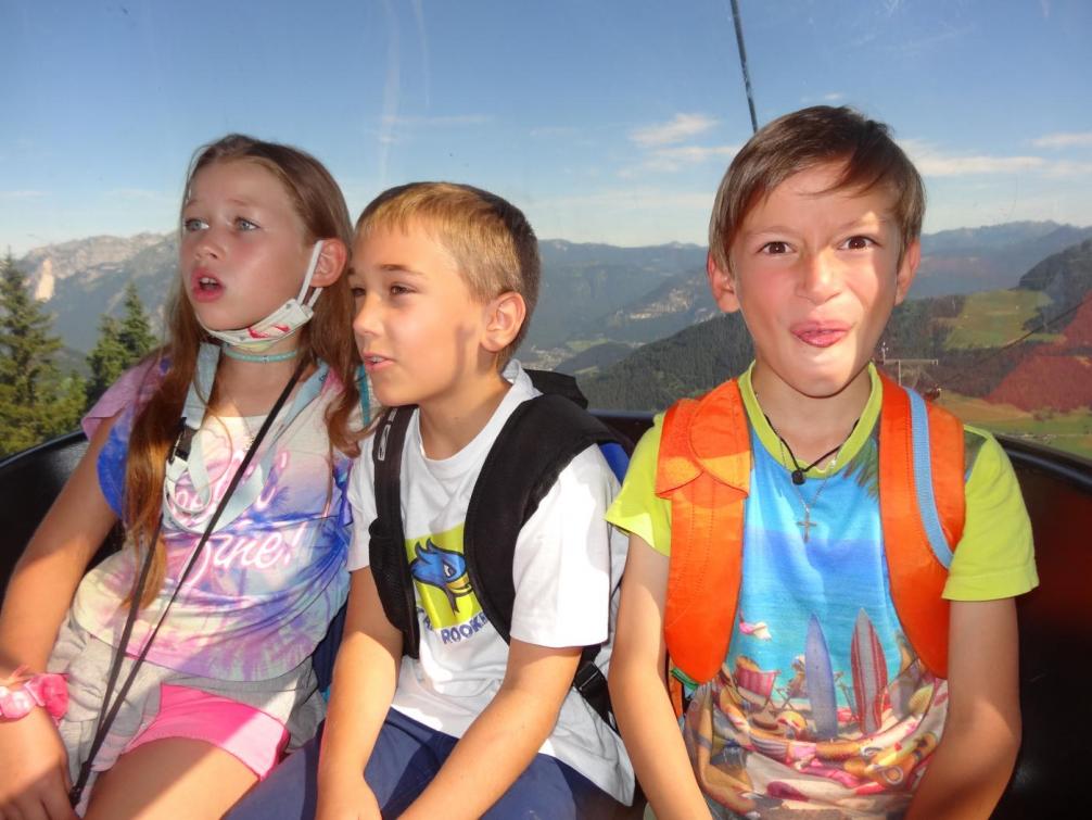 Mit der Gondel gratis auf den Berg