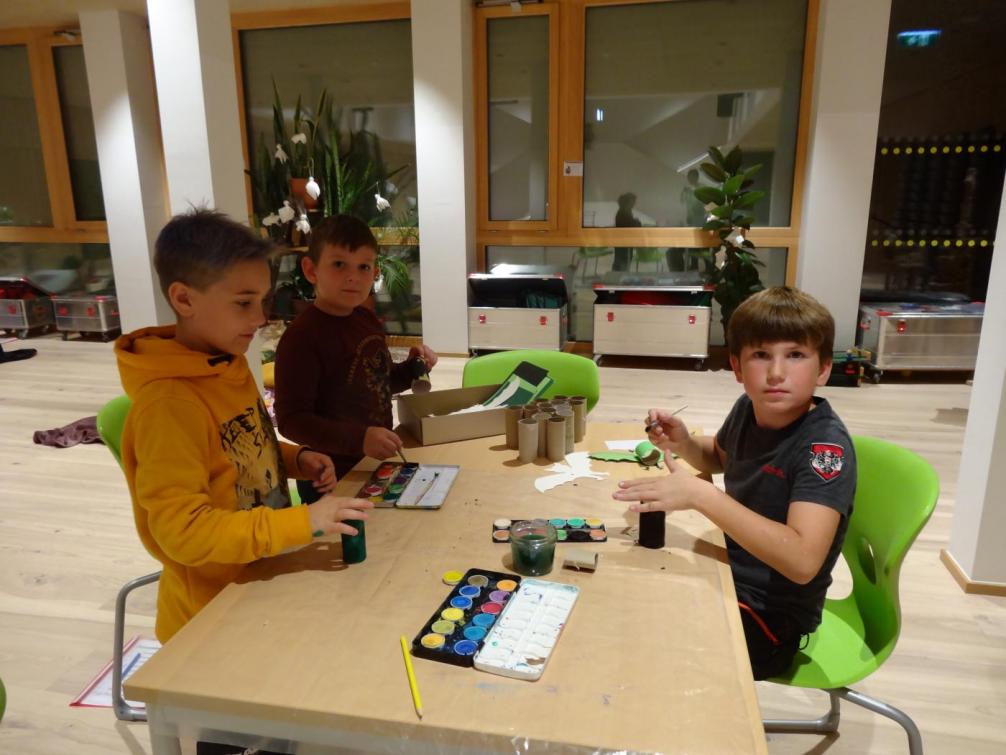 Beim Basteln eines Vamperls