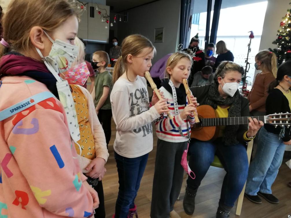 Unsere Flötenspielerinnen