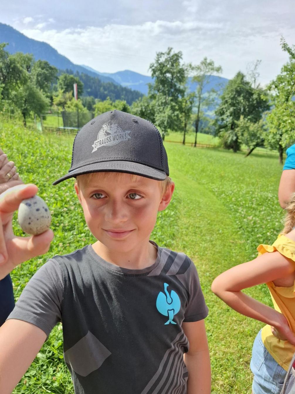 Besuch beim Voitl Bauern
