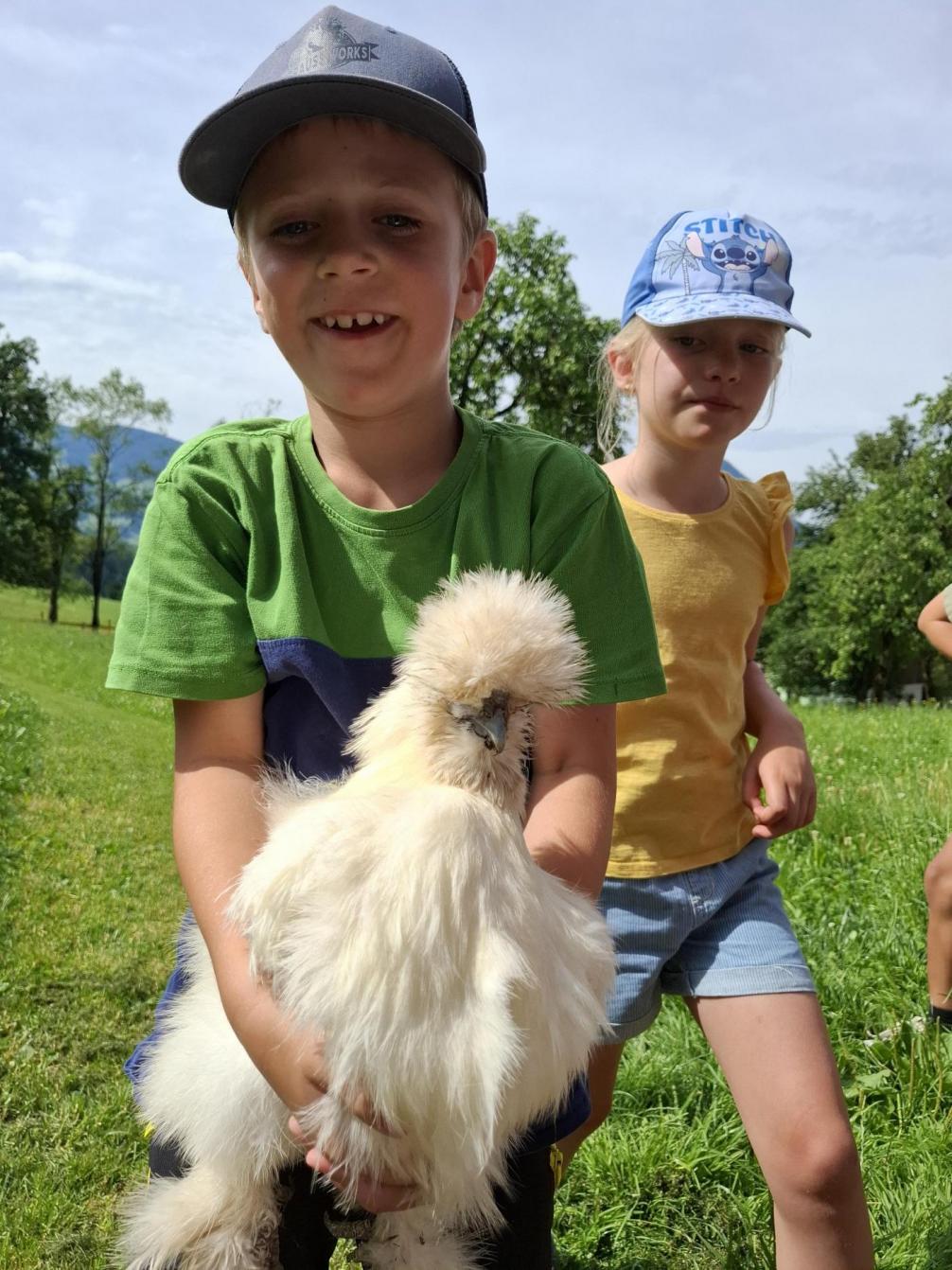 Besuch beim Voitl Bauern