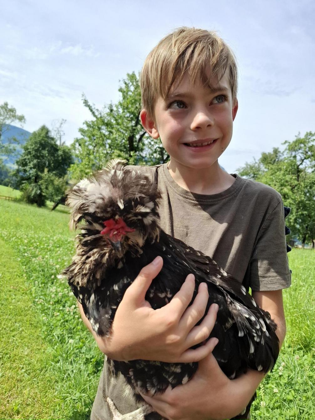 Besuch beim Voitl Bauern