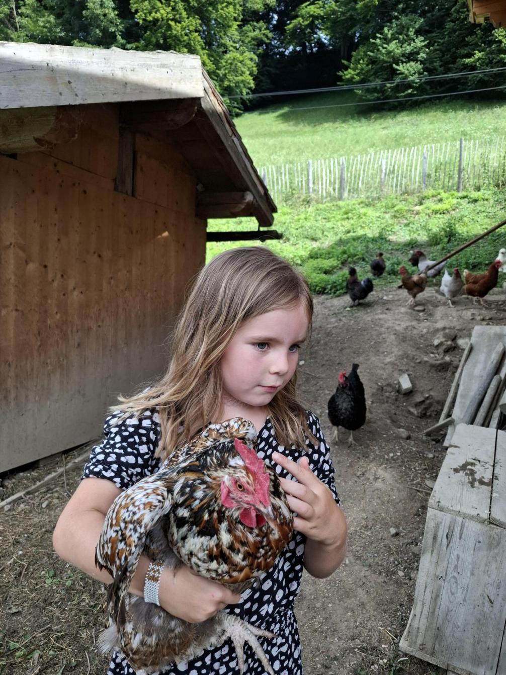 Besuch beim Voitl Bauern