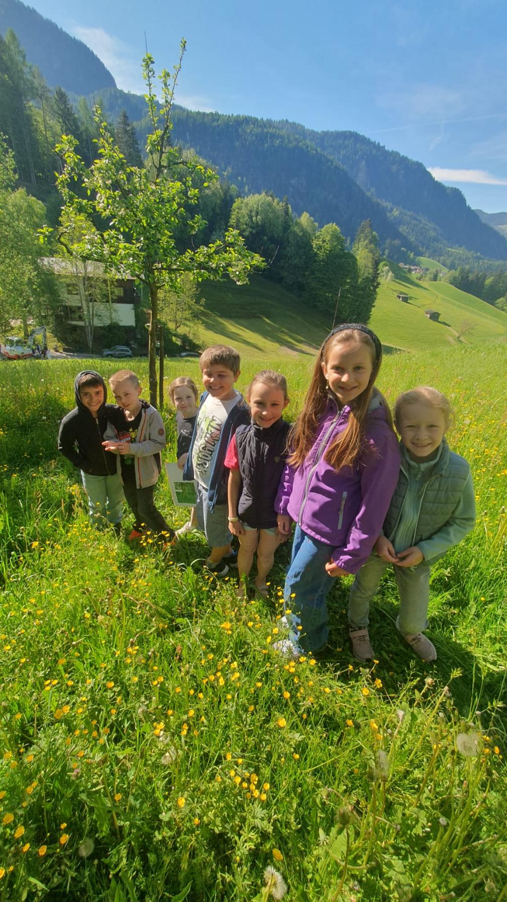 Besuch am Bauernhof